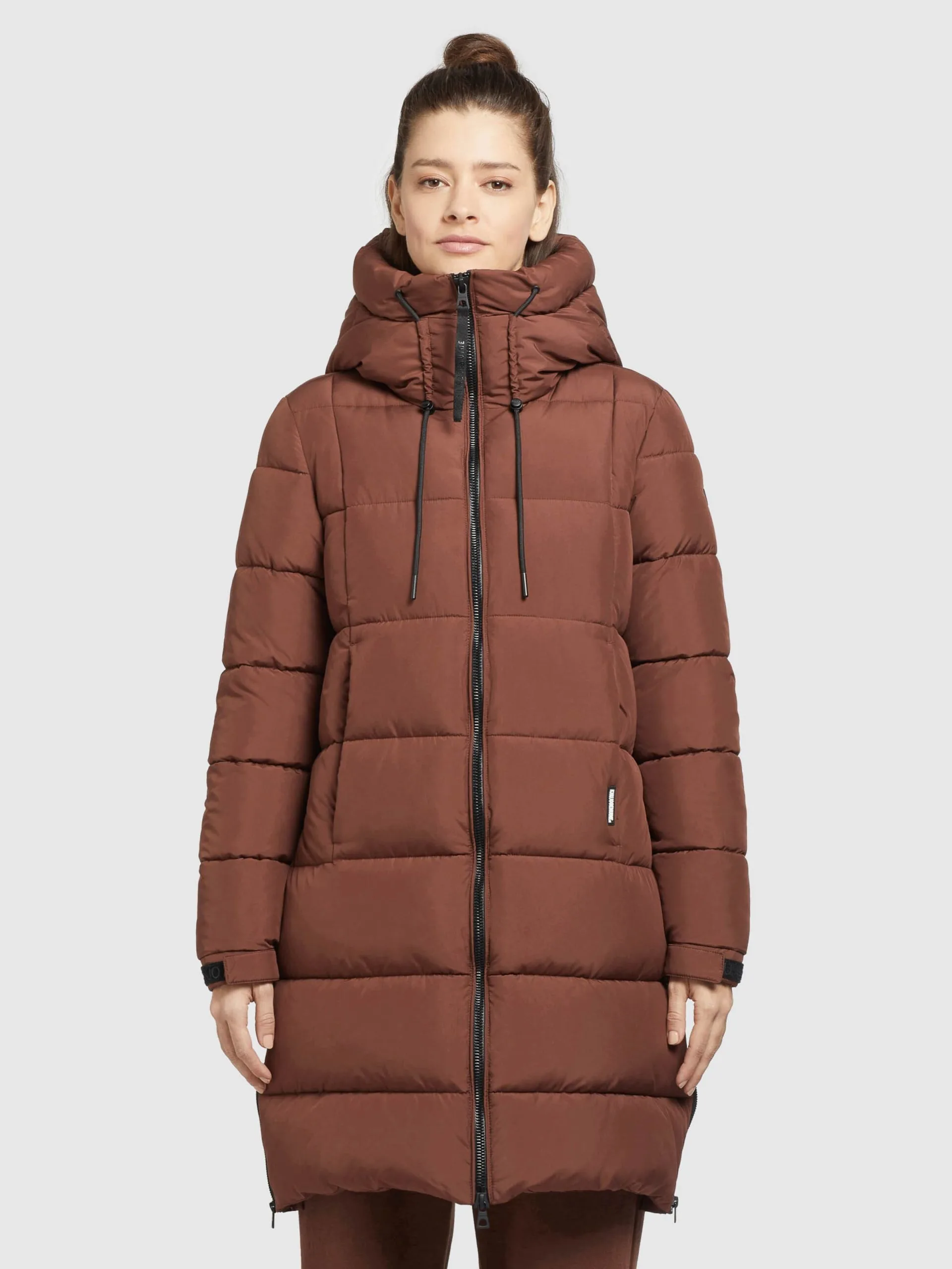 Khujo Wintermantels Wintermantel Youma Dames Karamel 2 Khujo Wintermantels Wintermantel Youma Dames Karamel - Afbeelding 2