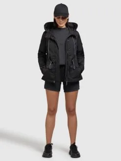 Khujo Tussenjassen Tussenjas DEBBY Dames Zwart -Aanbiedingen Khujo Winkel c1ba308ee4f1d3271cc0756de16bff2a