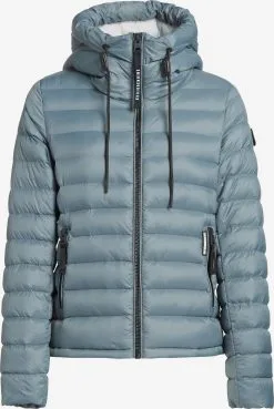 Khujo Tussenjassen Tussenjas Lovina Dames Duifblauw