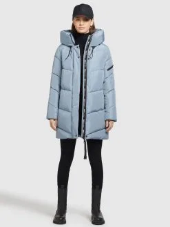 Khujo Winterjassen Winterjas Jordis 4 Dames Lichtblauw -Aanbiedingen Khujo Winkel c3ce04d9fa0abe36a1be180290d2cdee