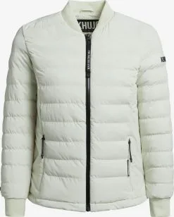 Khujo Tussenjassen Tussenjas MAUDE MATT Dames Groen