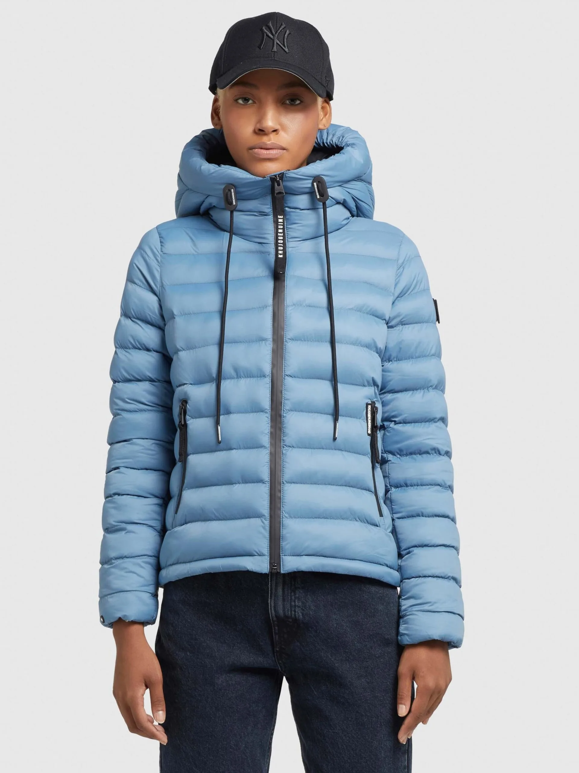 Khujo Winterjassen Winterjas Lovina 3 Dames Lichtblauw 2 Khujo Winterjassen Winterjas Lovina 3 Dames Lichtblauw - Afbeelding 2