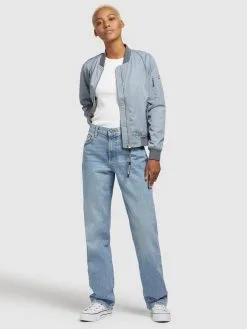 Khujo Tussenjassen Tussenjas STENCE Dames Smoky Blue -Aanbiedingen Khujo Winkel c61cc4e0a26f91d207741df4b8261985