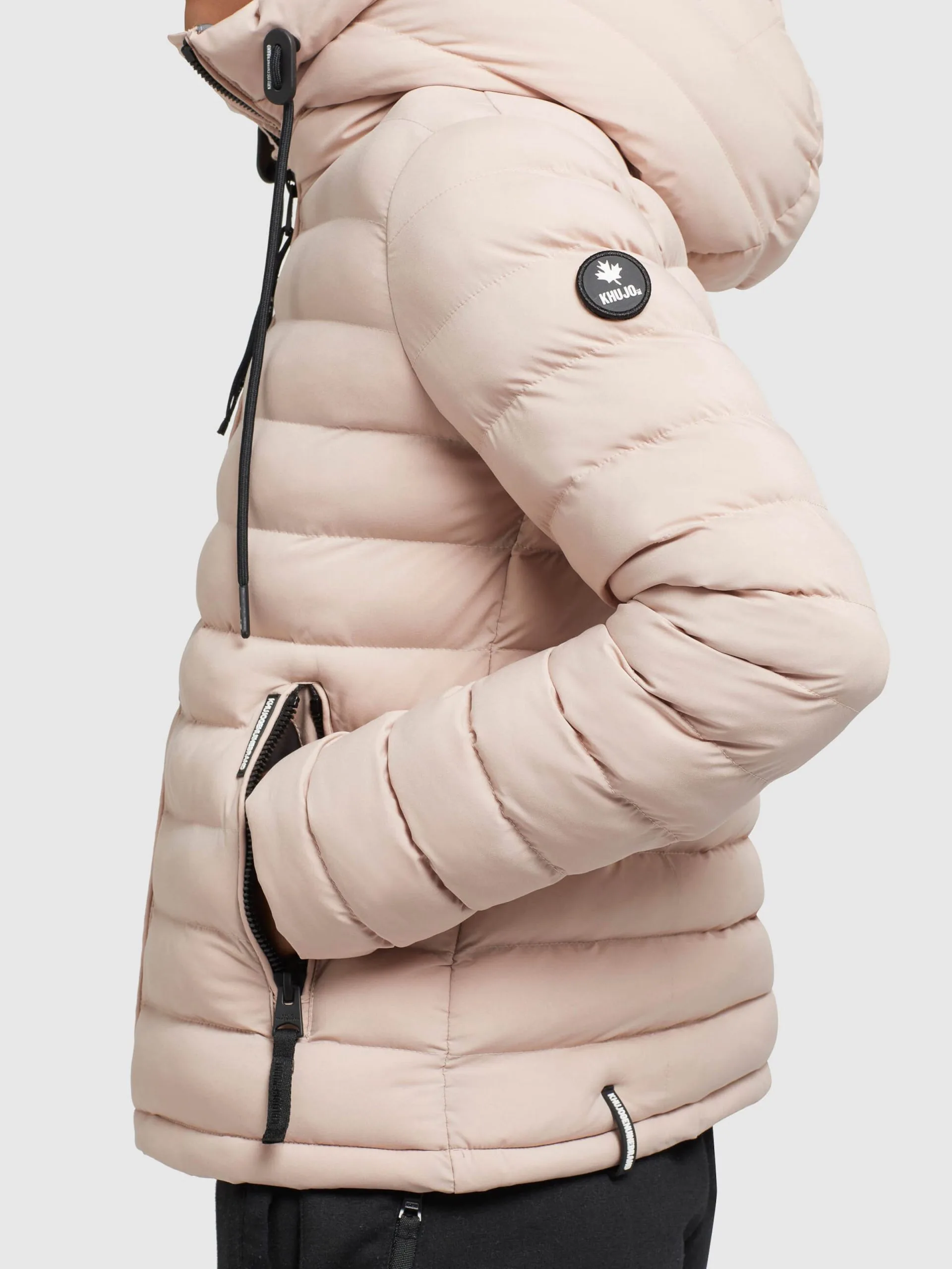 Khujo Tussenjassen Tussenjas Lovina Dames Poederroze 8 Khujo Tussenjassen Tussenjas Lovina Dames Poederroze - Afbeelding 8