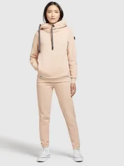 Khujo Hoodies Sweatshirt Karima Dames Abrikoos -Aanbiedingen Khujo Winkel c83b76f2a779dc1cc64b7e44cd7c6f7e