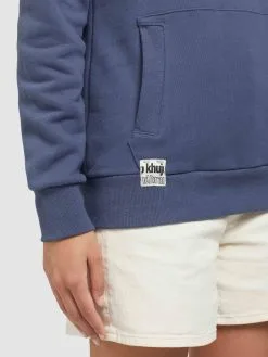 Khujo Hoodies Sweatshirt Rhabea Dames Blauw -Aanbiedingen Khujo Winkel c8eef9f534525bf1bac8b5a96e2a1253