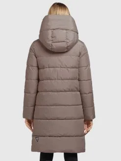 Khujo Wintermantels Wintermantel Jilias 3 Dames Bruin -Aanbiedingen Khujo Winkel c9581486d027a3d99e4471952c72a174