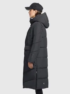 Khujo Wintermantels Wintermantel Elvita Dames Donkerblauw -Aanbiedingen Khujo Winkel ca7eef272cce57f0ed447ea419ff1dde