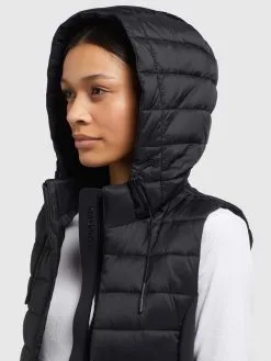 Khujo Bodywarmers Bodywarmer Fabia Matt Dames Zwart -Aanbiedingen Khujo Winkel ca9bf78e4f73bff5833842c017fea83f