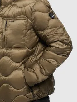 Khujo Tussenjassen Tussenjas Remo Heren Olijfgroen -Aanbiedingen Khujo Winkel cb95e3c4e3d2bb61b9c3163ef0e34859