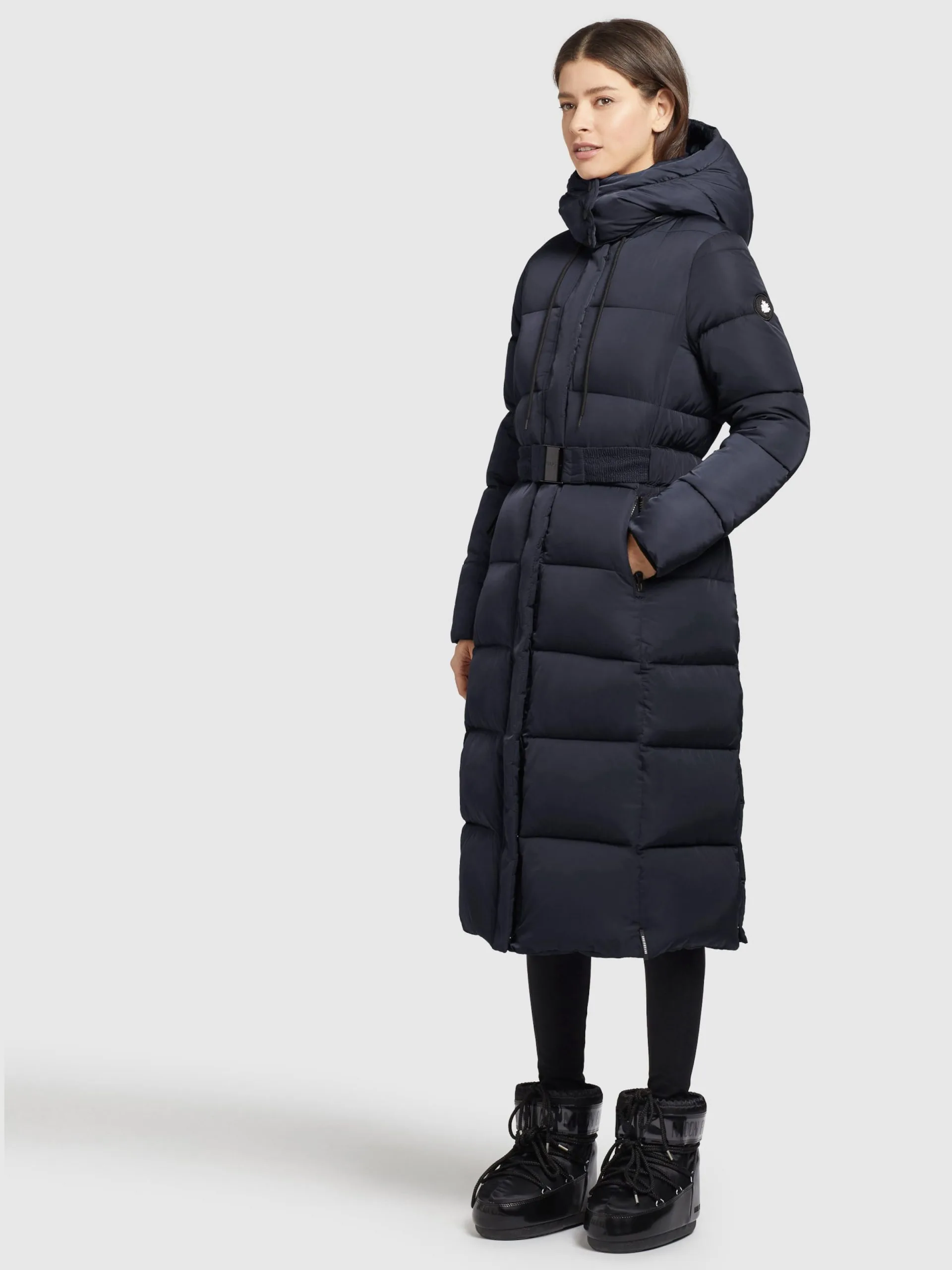 Khujo Wintermantels Wintermantel Dames Nachtblauw 3 Khujo Wintermantels Wintermantel Dames Nachtblauw - Afbeelding 3