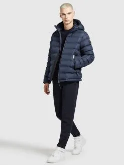 Khujo Winterjassen Winterjas Gamer Heren Donkerblauw -Aanbiedingen Khujo Winkel cccae24d980c21337e225374819bd4e1