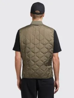 Khujo Bodywarmers Bodywarmer Liel Heren Olijfgroen -Aanbiedingen Khujo Winkel d0fce89c86a9b3ba3961174f98ade71f