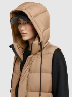 Khujo Bodywarmers Bodywarmer Tourin Dames Lichtbruin -Aanbiedingen Khujo Winkel d10831c152fc9ac04afa9d08fa7793d8