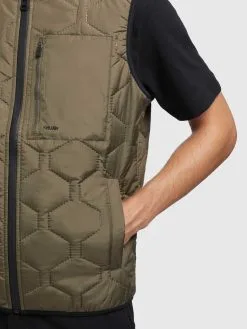 Khujo Bodywarmers Bodywarmer Liel Heren Olijfgroen -Aanbiedingen Khujo Winkel d2ff503e27612cb79311610b56c322f4