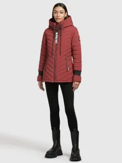 Khujo Winterjassen Winterjas Patt Dames Roestrood -Aanbiedingen Khujo Winkel d3b2130837be0932afb1c3dd9b8108a2