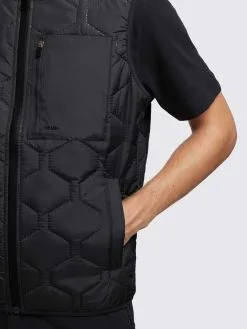 Khujo Bodywarmers Bodywarmer Liel Heren Zwart -Aanbiedingen Khujo Winkel d44db614bf6ee75a010155a0598201c9