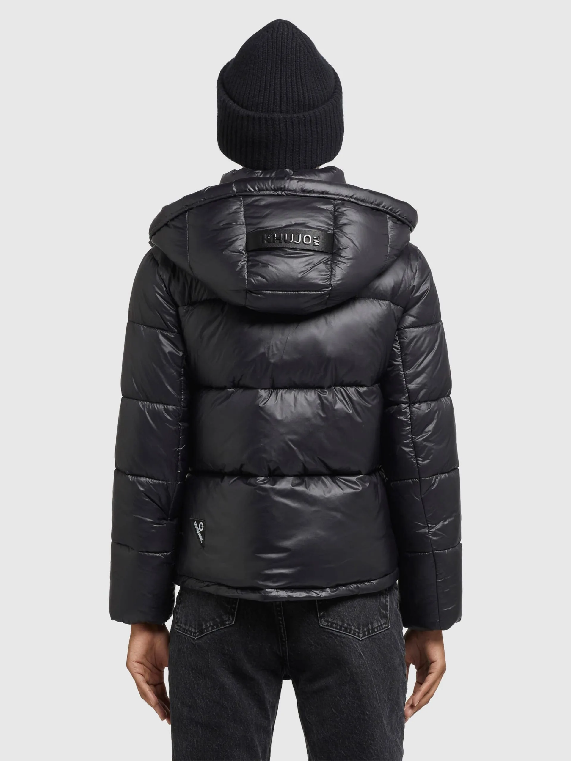 Khujo Winterjassen Winterjas Valona Dames Zwart 4 Khujo Winterjassen Winterjas Valona Dames Zwart - Afbeelding 4