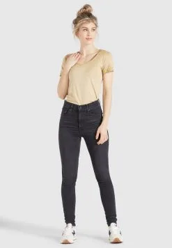 Khujo T-shirts Shirt PERGOLA Dames Lichtgeel -Aanbiedingen Khujo Winkel d4ccf2e0fdf64304f3168c5086a30339