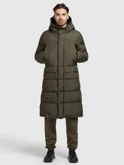 Khujo Wintermantels Winterjas Pato Heren Olijfgroen -Aanbiedingen Khujo Winkel d67447473777366d7e7245aa87a267ed