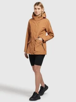 Khujo Parkas Tussenparka FELINA Dames Camel -Aanbiedingen Khujo Winkel d94270bf37a833315ef37c17d8e850b8