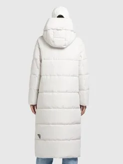 Khujo Tussenmantels Tussenmantel Soulani Dames Offwhite -Aanbiedingen Khujo Winkel da381832e5eb51fa4c354051e24d58d1