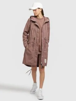 Khujo Parkas Tussenparka NANDA3 Dames Mauve -Aanbiedingen Khujo Winkel da70fb25d61db666a90ef3c1650b27ea