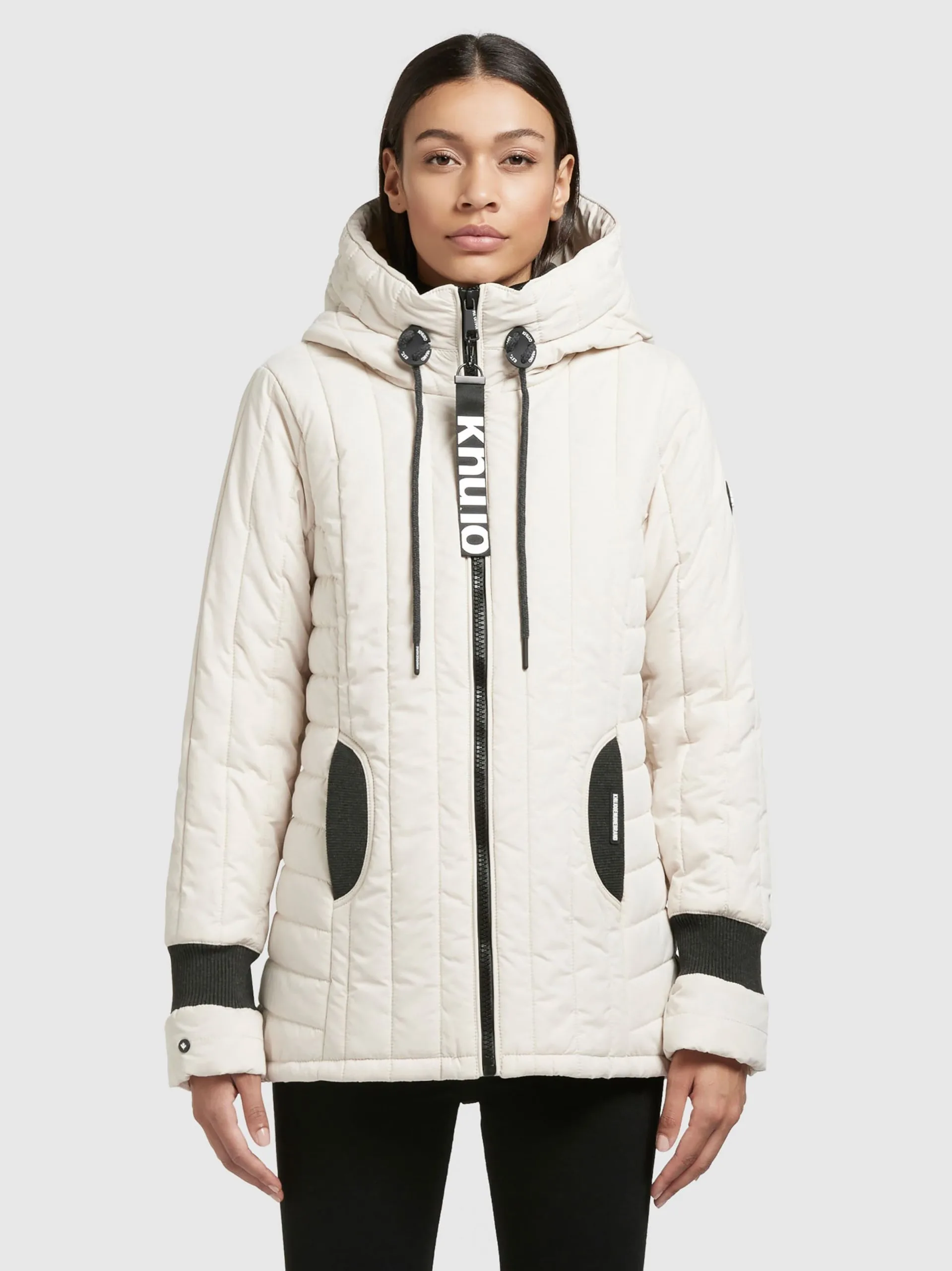 Khujo Tussenjassen Tussenjas Tweety Dames Offwhite 2 Khujo Tussenjassen Tussenjas Tweety Dames Offwhite - Afbeelding 2