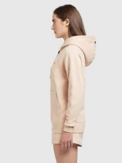 Khujo Hoodies Sweatshirt Odette Dames Oranje / Abrikoos -Aanbiedingen Khujo Winkel dbdc64efca9454bc57035c4563475e2f