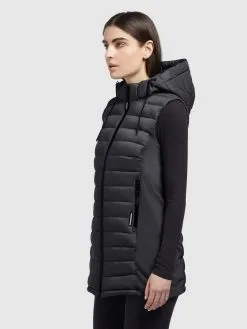 Khujo Bodywarmers Bodywarmer Becca Dames Zwart -Aanbiedingen Khujo Winkel dccd7cbc2853d0503eed7e8a62dc721f