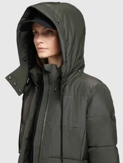 Khujo Wintermantels Wintermantel Cliv Dames Donkergroen 14 Khujo Wintermantels Wintermantel Cliv Dames Donkergroen -Aanbiedingen Khujo Winkel dd2014542d8fb144b58b685073fbe028