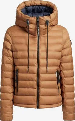 Khujo Winterjassen Winterjas Lovina Dames Oranje