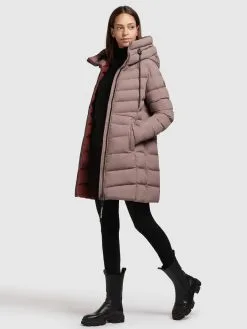 Khujo Korte Mantels Wintermantel Tuhani Dames Donkerlila -Aanbiedingen Khujo Winkel dd954a579df7088da0aa151dc65f7e0c