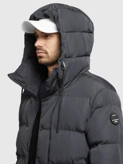 Khujo Outdoor Jassen Functionele Jas RAFI Heren Grafiet -Aanbiedingen Khujo Winkel de62f2d0ad3f415d6f140b7611216bfc