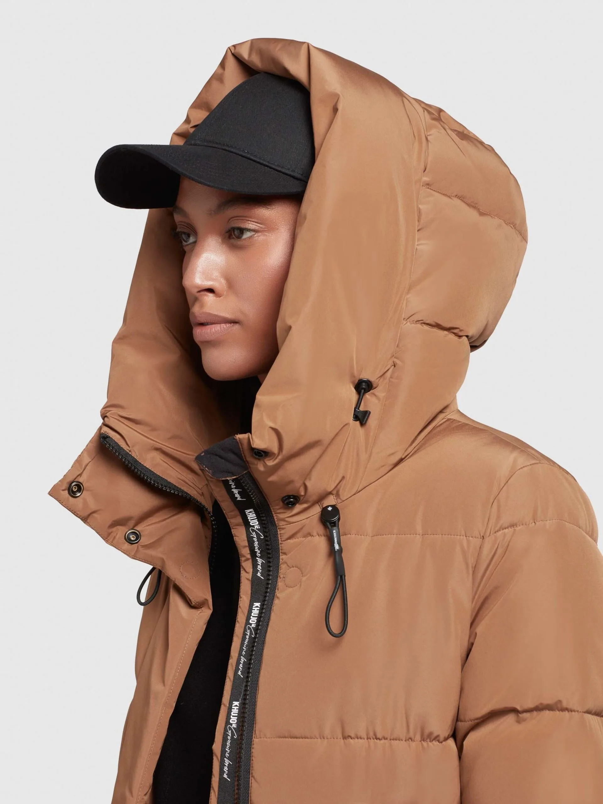 Khujo Wintermantels Wintermantel Soulani Dames Oker 7 Khujo Wintermantels Wintermantel Soulani Dames Oker - Afbeelding 7