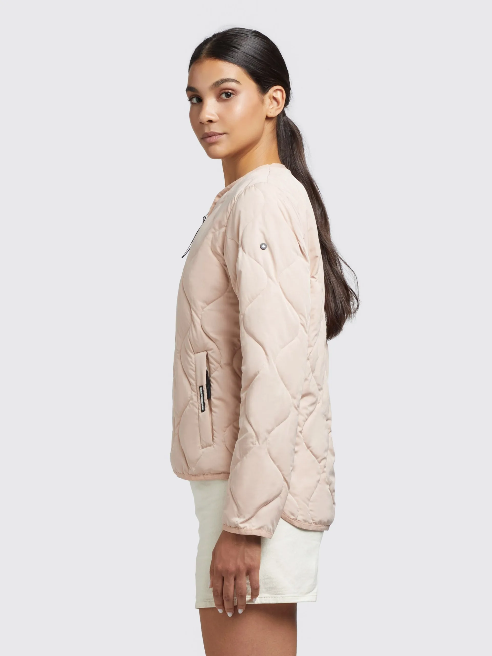 Khujo Tussenjassen Tussenjas Alma Dames Lichtroze 5 Khujo Tussenjassen Tussenjas Alma Dames Lichtroze - Afbeelding 5