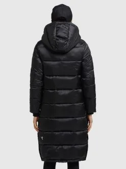 Khujo Wintermantels Wintermantel Julina Dames Zwart -Aanbiedingen Khujo Winkel e068ac526a89990924545bc8e7d683a4