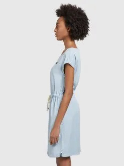 Khujo Zomerjurken Zomerjurk HEDIYE Dames Blauw -Aanbiedingen Khujo Winkel e06f75b29da095bfa08b1e0991825c94