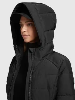 Khujo Korte Mantels Tussenmantel Amaray Dames Zwart -Aanbiedingen Khujo Winkel e0bec83621b46a8d1a335615919e0a87