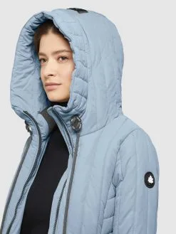 Khujo Tussenmantels Tussenmantel Jerry Dames Lichtblauw -Aanbiedingen Khujo Winkel e187a37008e777ccbbd69f7e0f50d141