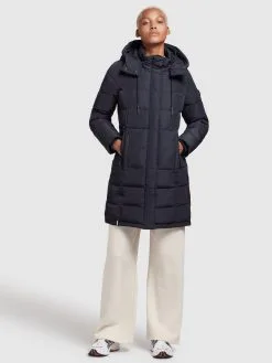 Khujo Korte Mantels Wintermantel Cups Dames Marine -Aanbiedingen Khujo Winkel e23c1cf38eb1c19e222c147134ebf58d