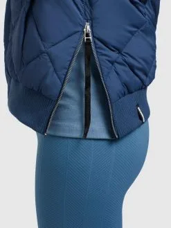 Khujo Tussenjassen Tussenjas Leona Dames Blauw -Aanbiedingen Khujo Winkel e293bdfe7e965e62e23b287533366d33