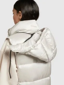 Khujo Bodywarmers Bodywarmer Tourin Dames Parelwit -Aanbiedingen Khujo Winkel e2a36c77de928d3ed00af5d5ba1d3c0c