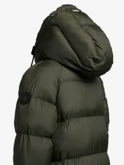 Khujo Wintermantels Wintermantel Dames Donkergroen -Aanbiedingen Khujo Winkel e52ec3423b0fb3cf00440811382f60b7