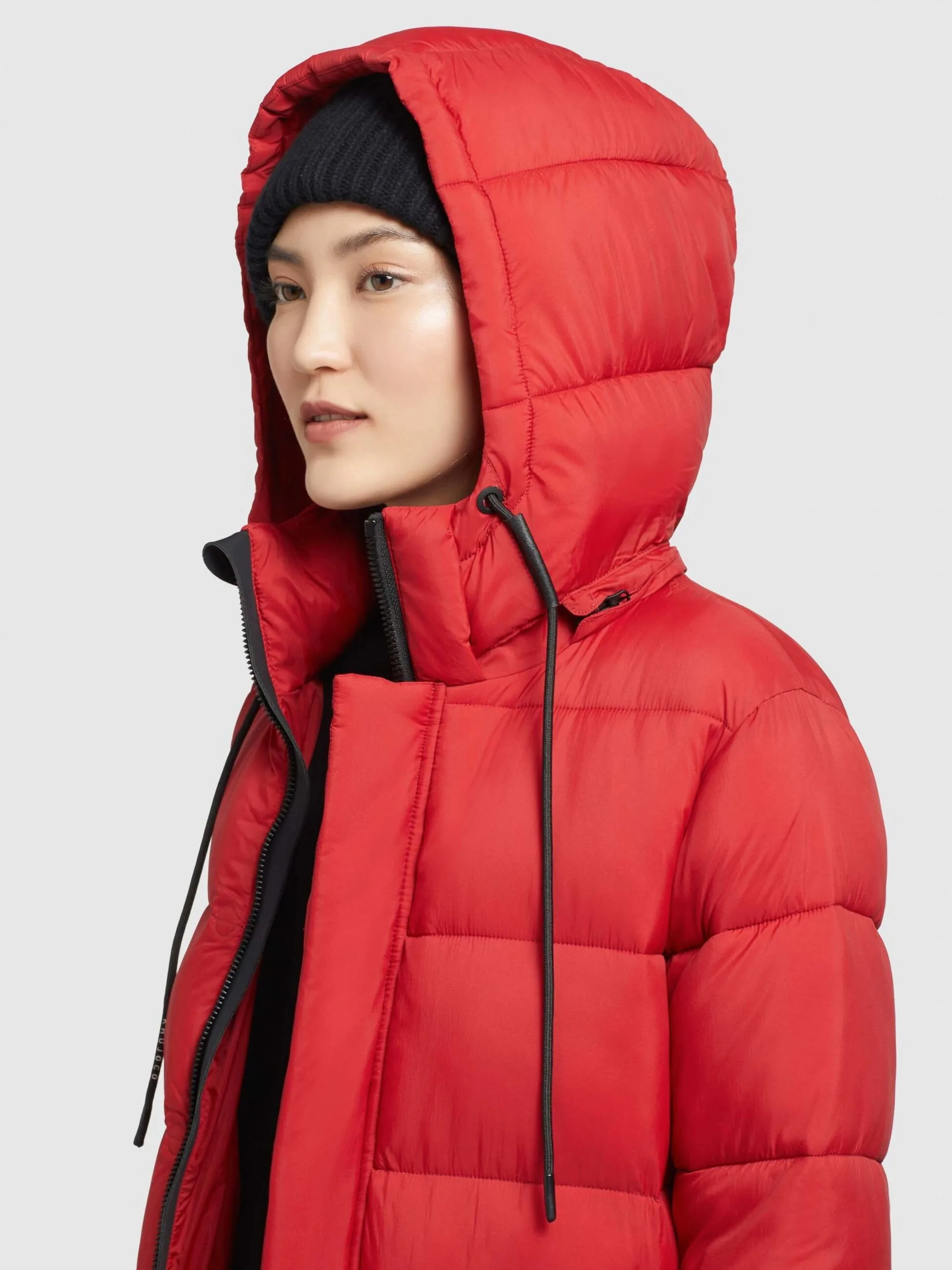 Khujo Wintermantels Wintermantel Julina Dames Rood 7 Khujo Wintermantels Wintermantel Julina Dames Rood - Afbeelding 7