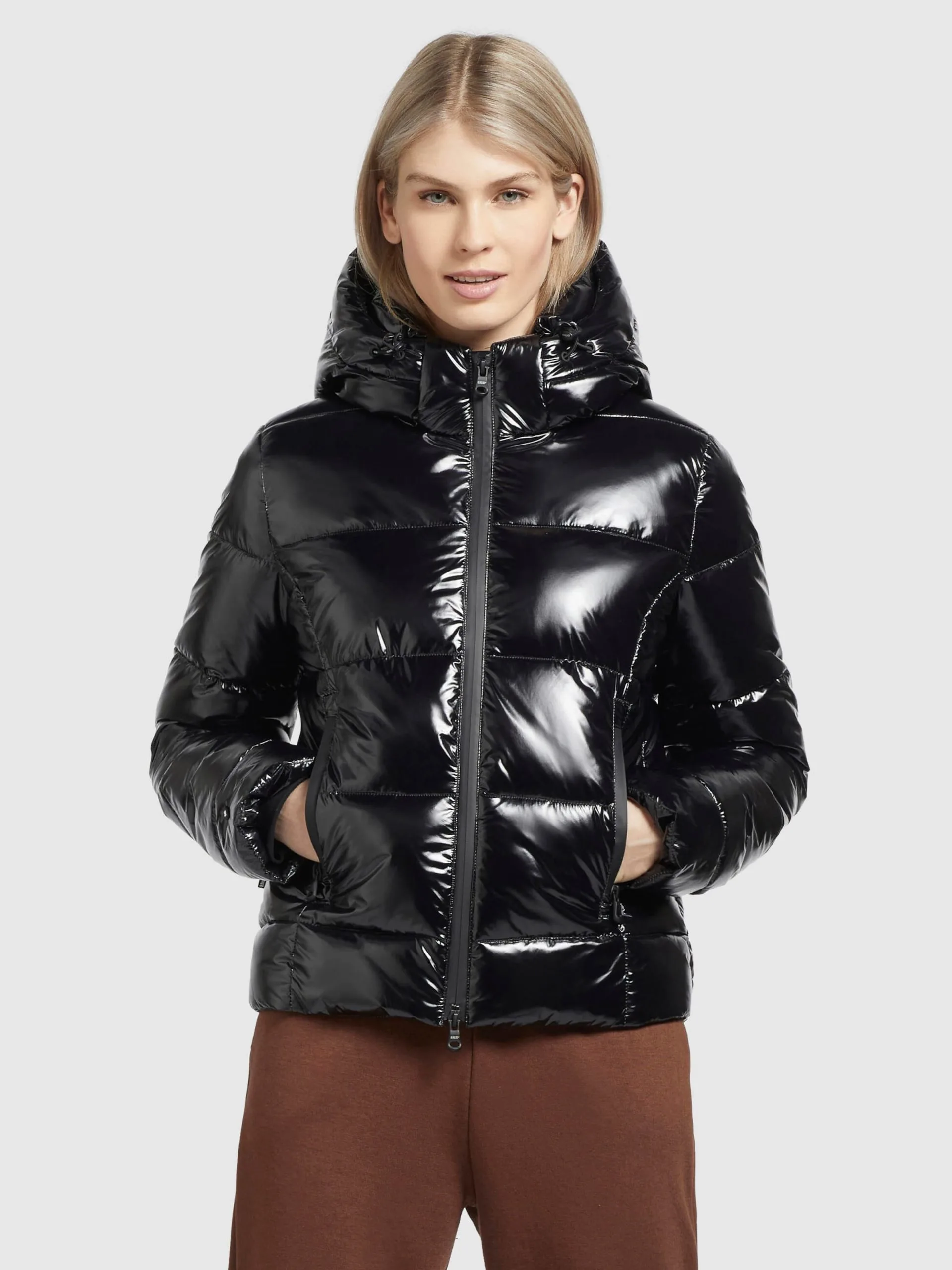 Khujo Winterjassen Winterjas Fala Dames Zwart 2 Khujo Winterjassen Winterjas Fala Dames Zwart - Afbeelding 2