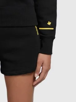 Khujo Longsleeves Shirt Dalia Dames Zwart -Aanbiedingen Khujo Winkel e63e068fd313460a62b180603d753da3