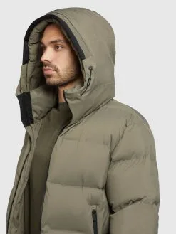 Khujo Wintermantels Winterjas Crew Heren Olijfgroen -Aanbiedingen Khujo Winkel e8566cf7bbc353873296db824748a51a