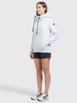 Khujo Hoodies Sweatshirt Karima Dames Lichtblauw -Aanbiedingen Khujo Winkel ea582760832050e00882c50a5d7a0a8b