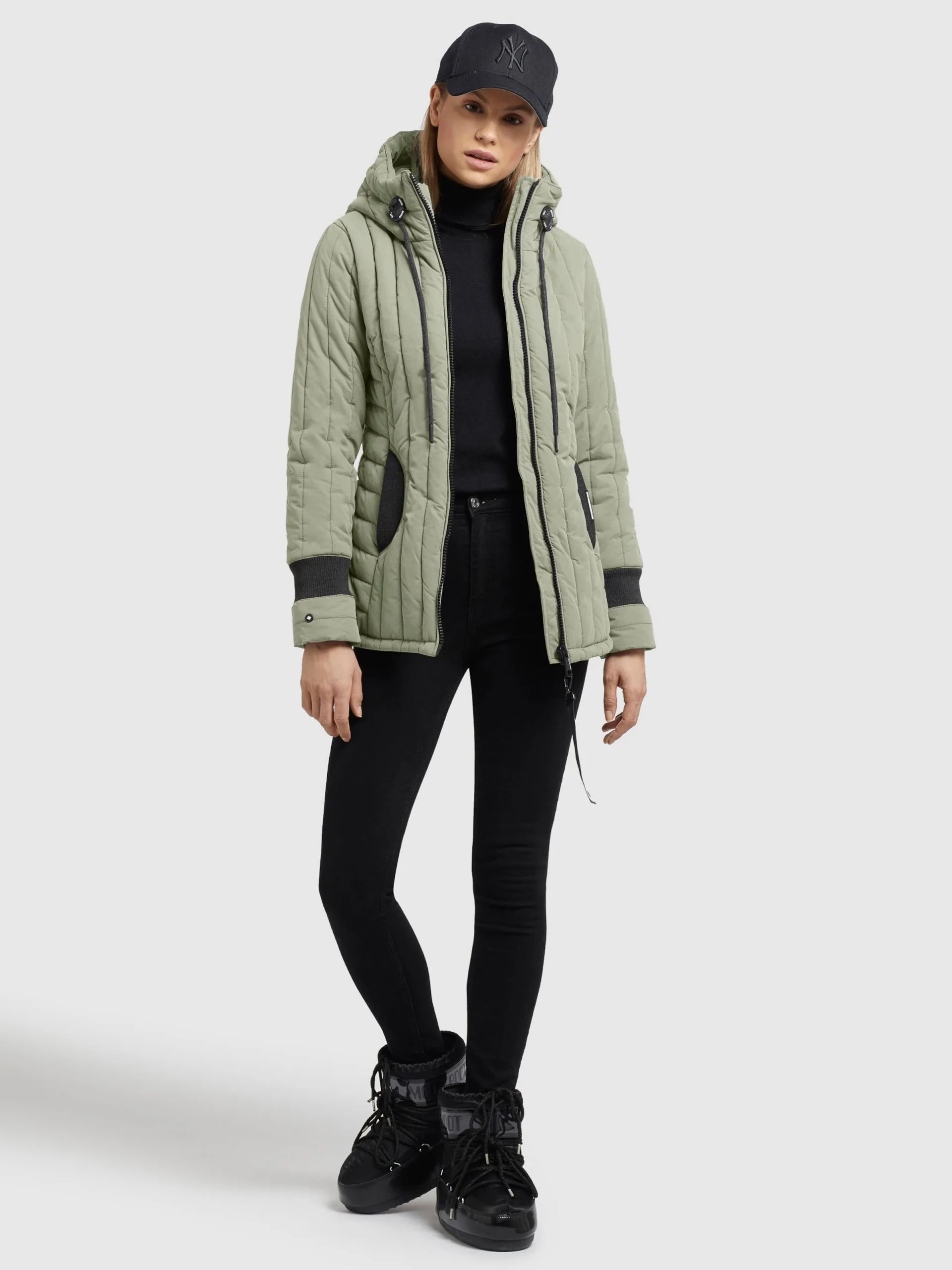 Khujo Tussenjassen Tussenjas Tweety Dames Pastelgroen 6 Khujo Tussenjassen Tussenjas Tweety Dames Pastelgroen - Afbeelding 6